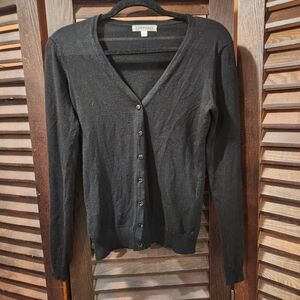 DownEast Charcoal Knit Top